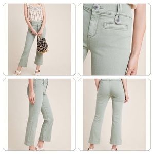 Pilcro and the Letterpress high rise crop flare size 26